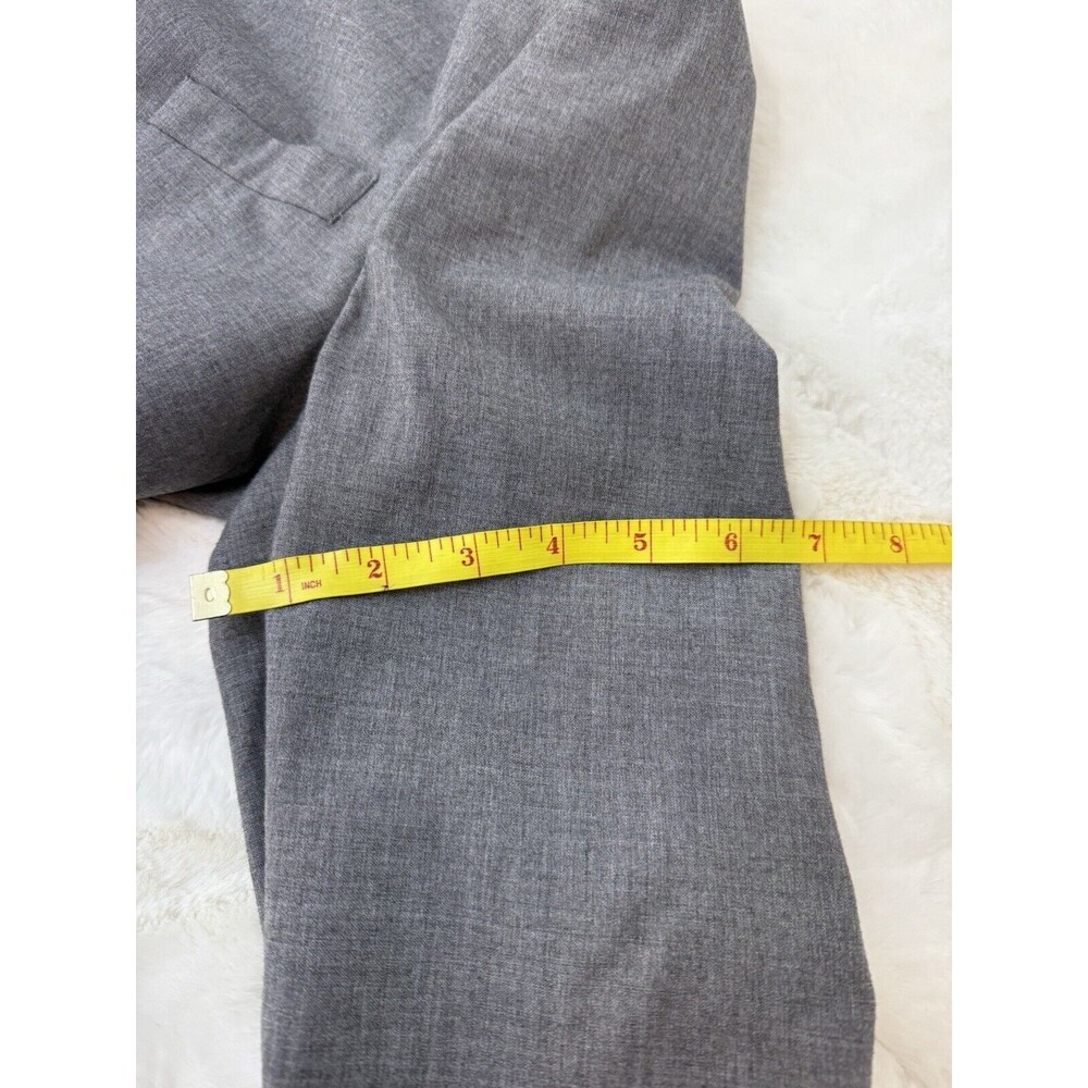 HM Slim Fit Blazer Mens 38R Gray  Elbow Patches Two Button - Picture 8 of 13